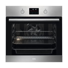 AEG BPS351161M Inox Φούρνος 6000 SteamBake με Πυρολυτικό καθαρισμό