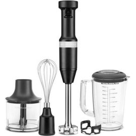 KITCHENAID HAND BLENDER WITH ACCESSORIES - MATTE BLACK